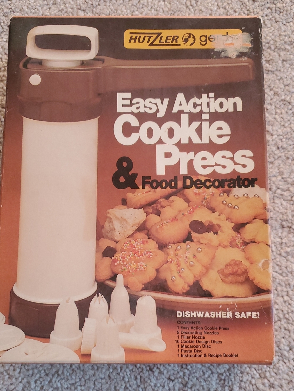 Vintage Easy Action Cookie Press & Food Decorator